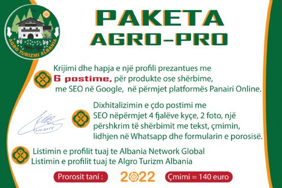 Paketa AGRO-PRO nga Agro Turizmi Albania, agro tourism albania , Best Agrotourism farms in Albania / Agrotime Albania , The best farms Mrizi i Zanave Agroturizëm Resort , agro tourism albania nga davidsbeen , Agritourism Huqi 